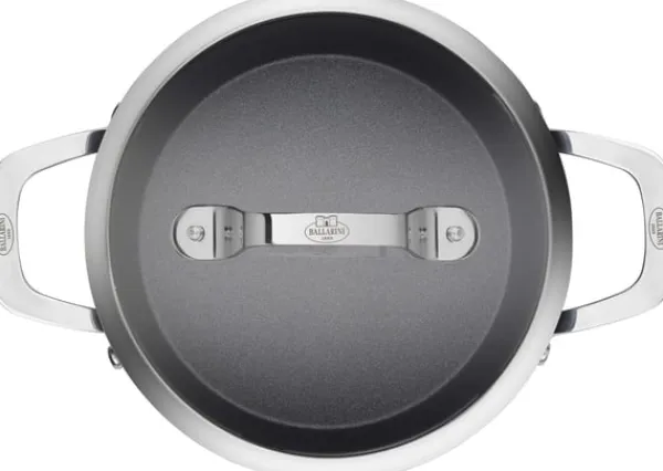Gryder, Stegepander Og Kasseroller>BALLARINI Alba gryde med låg titanium 2,7 L ALBG2LD.20D