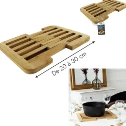 BAMBU foldbar tallerken til et 20-30 cm bord Outlet