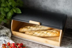 Brødkasser & Brødposer>BAMBUBRØDÆSKE BRØDBEHOLDER 2737
