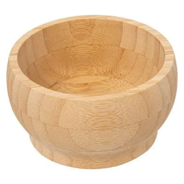 Mortere & Pistiller>BAMBUMØRTEL 13x5cm NATURLIG holdbar