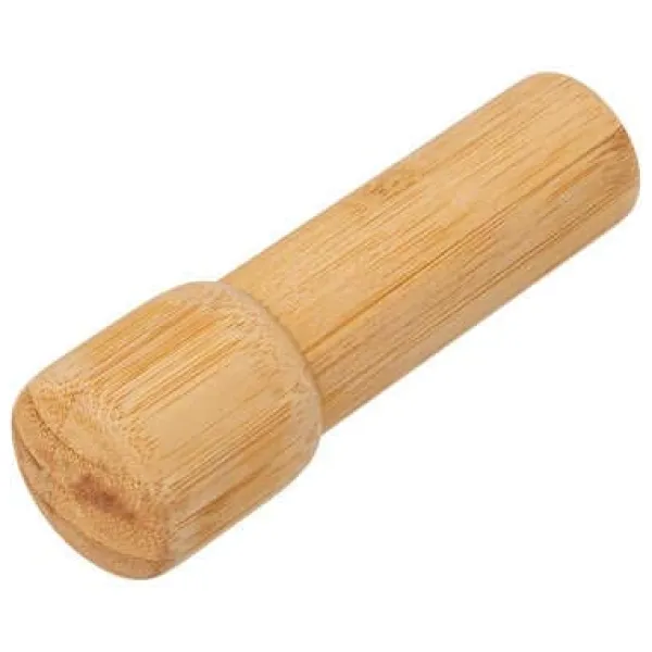 Mortere & Pistiller>BAMBUMØRTEL 13x5cm NATURLIG holdbar
