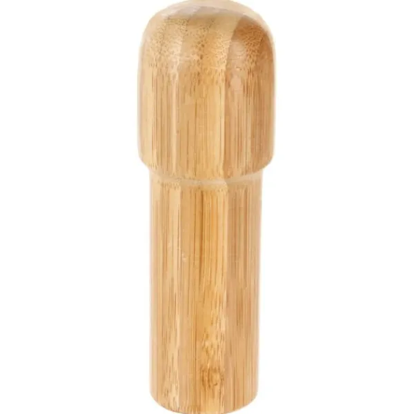 Mortere & Pistiller>BAMBUMØRTEL 13x5cm NATURLIG holdbar