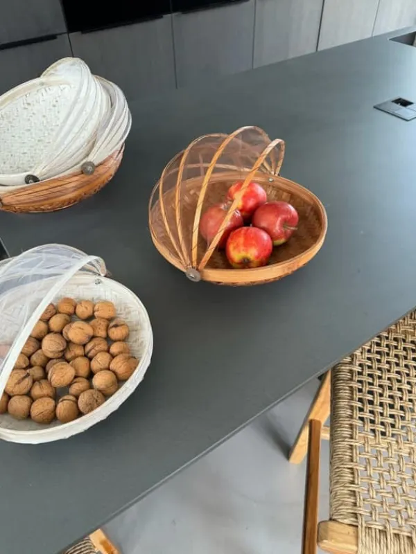 Serveringsfad & Skåle>BAMBUSBAKKE ROYAL L BRUN