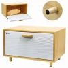 Brødkasser & Brødposer>Bambusbrødspand BRUNBESTE BB-4253 Hvid