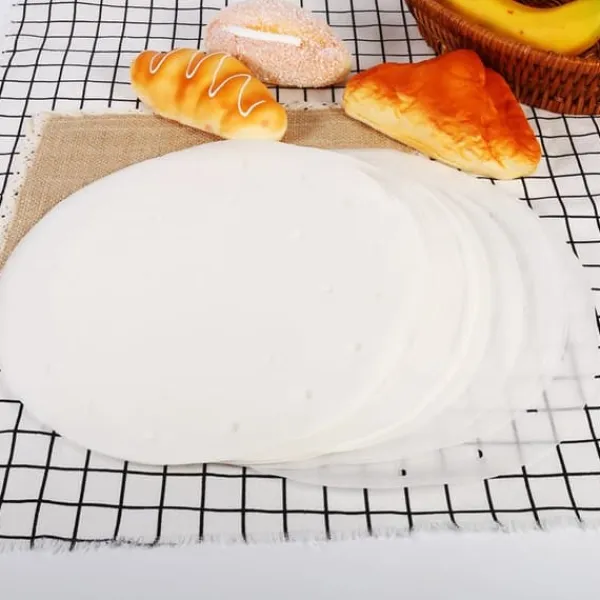 Bagning>Bambusdamper Dim Sum-papir - Non-stick, til brug i køkken og restauranter (25 cm)