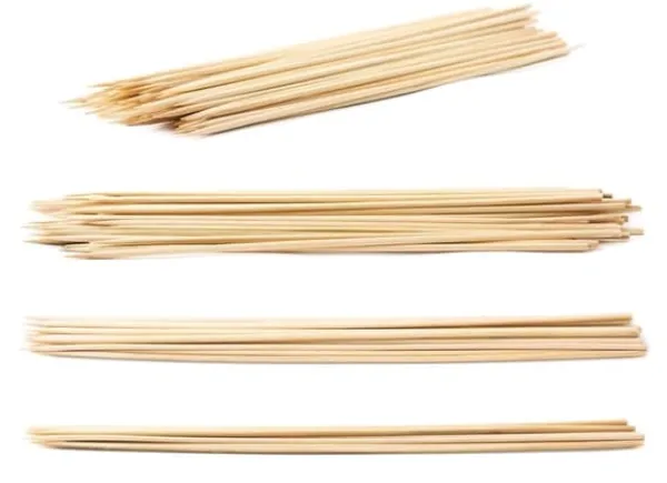 Bambuspinde 80 cm Ø6 mm – 500 stk, til planter, orkidéer og dekoration Outlet