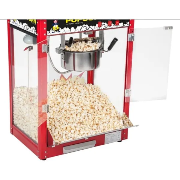 Popcornmaskiner>Bar popcorn maskine med rødt tag