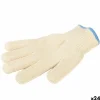 Grydelapper & Grillvanter>Barbecue glove Aktive 24 enheder Beige