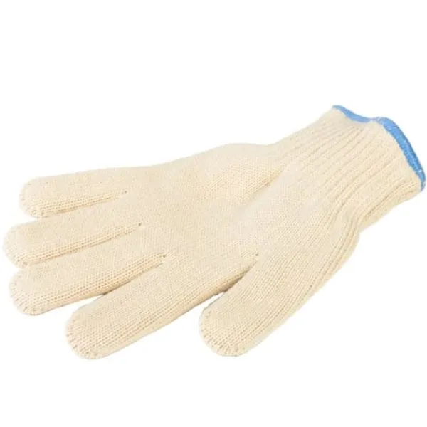 Grydelapper & Grillvanter>Barbecue glove Aktive 24 enheder Beige
