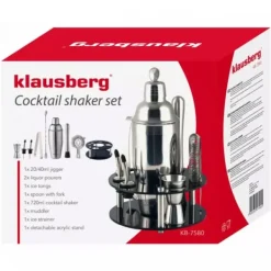 BARTENDERSÆT 9 STK KLAUSBERG KB-7580 Hot