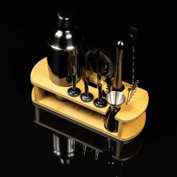 Barudstyrssæt>Bartendersæt 16 stk. KLAUSBERG KB-7584 Shaker grafit