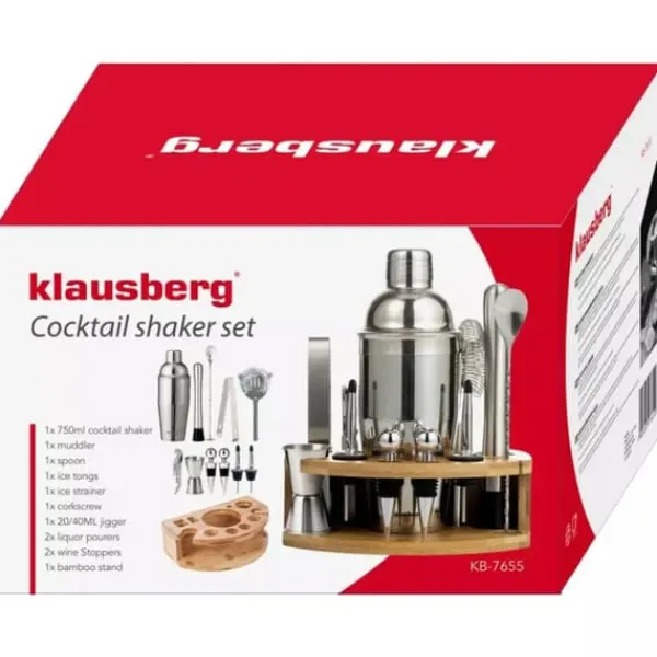 BARTENDERSÆT KLAUSBERG KB-7655 Discount
