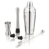 Barudstyrssæt>Bartendersæt til cocktails, 6 stk. Shaker KINGHOFF KH-1707