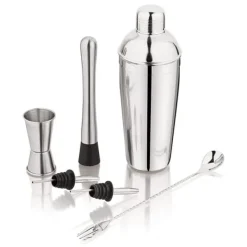 Barudstyrssæt>Bartendersæt til cocktails, 6 stk. Shaker KINGHOFF KH-1707