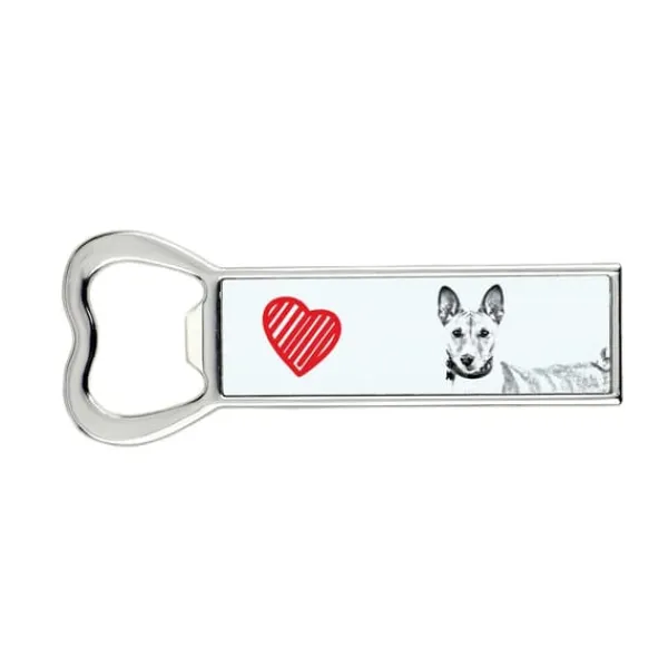 Basenji, Basenji, Congo Dog - flaskeåbner med en hund, personlig køleskabsåbner, unik gave til en mand fra Art-Dog Clearance