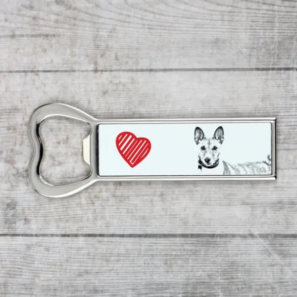 Basenji, Basenji, Congo Dog - flaskeåbner med en hund, personlig køleskabsåbner, unik gave til en mand fra Art-Dog Clearance