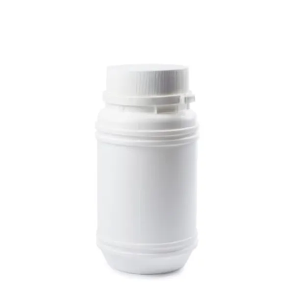 Beholdere Til Madopbevaring>Beholder: HDPE-plastflaske, kapacitet 600 ml, med selvlukkende låg