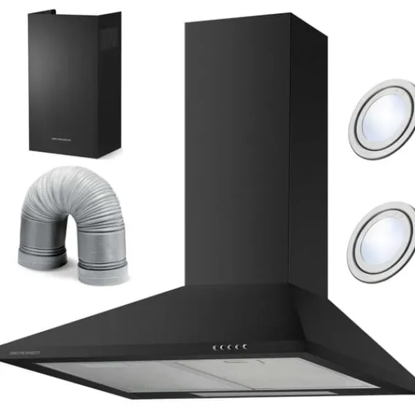 Berdsen BT-214 60 cm emhætte sort