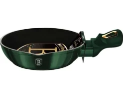 Gryder, Stegepander Og Kasseroller>BERLINGER HAUS MINI FRYPANNE 16cm BH-6131 EMERALD