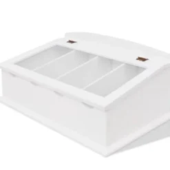 Bestikbakke i barokstil MDF hvid - Bestikbakke - Bestikbakker - Home & Living Sale