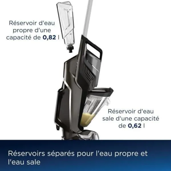 Gulv- & Tæpperengøring>Bissell B3569N Crosswave C6 Select Cordless - Wireless Broom Dacuum Cleaner 3 i 1