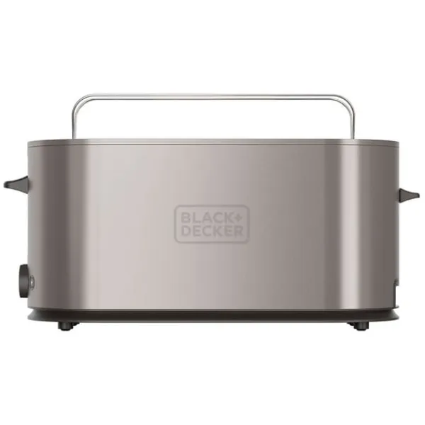 Black+Decker Brødristere, Raclettegrills Og Sandwichtoastere>Brødrister 2 rum Rustfrit stål