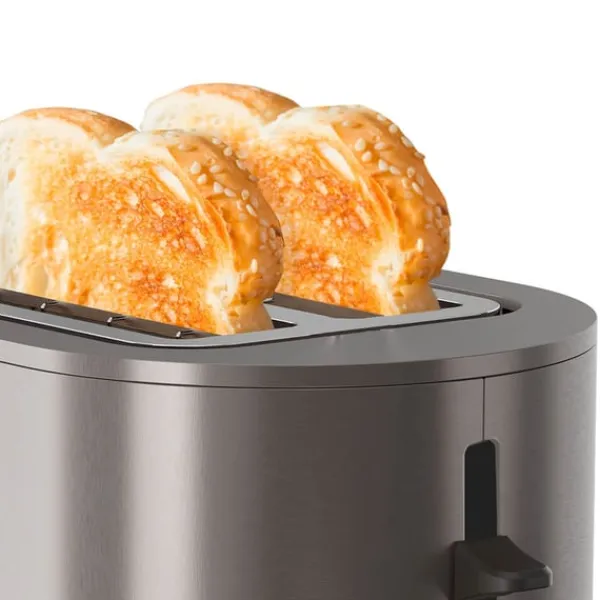 Black+Decker Brødristere, Raclettegrills Og Sandwichtoastere>Brødrister 2 rum Rustfrit stål