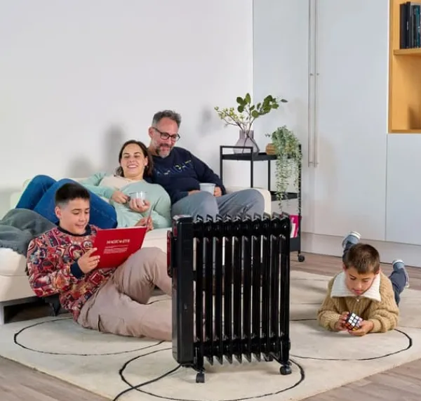 Black+Decker Radiatorer>BXRA2501E oliefyldt radiator
