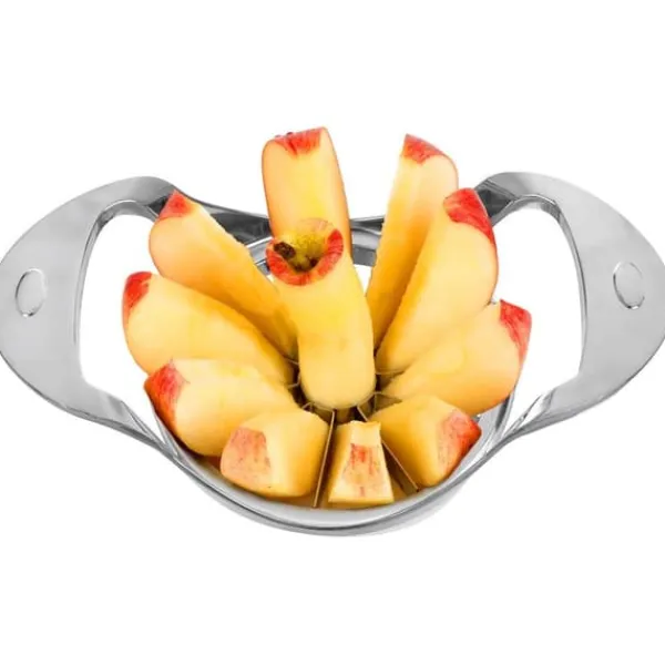 Madskrællere & Udkernere>Æbleskæremaskine Stål Metal Stærk til Æbler Skæremaskine Skæremaskine
