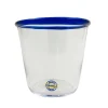 Glas>Blue Edge Water Glass, 20cl - Bergdalahyttan