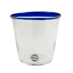 Glas>Blue Edge Water Glass, 20cl - Bergdalahyttan