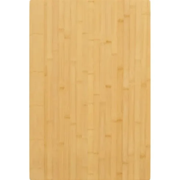 Bordplade i bambus 40x60x4 cm - Slidstærk & alsidig | Farve: Naturlig bambus Sale