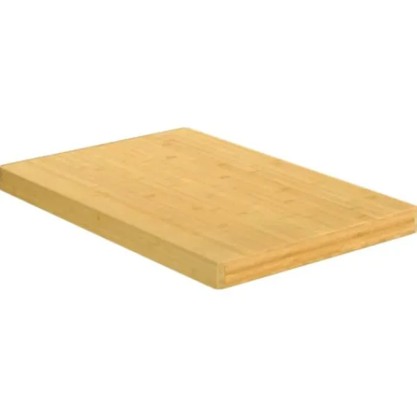 Bordplade i bambus 40x60x4 cm - Slidstærk & alsidig | Farve: Naturlig bambus Sale