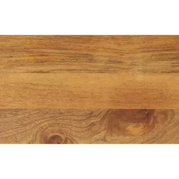 Bordplade i massivt mangotræ - Rektangulær | Størrelse: 60x30x3,8 cm Sale