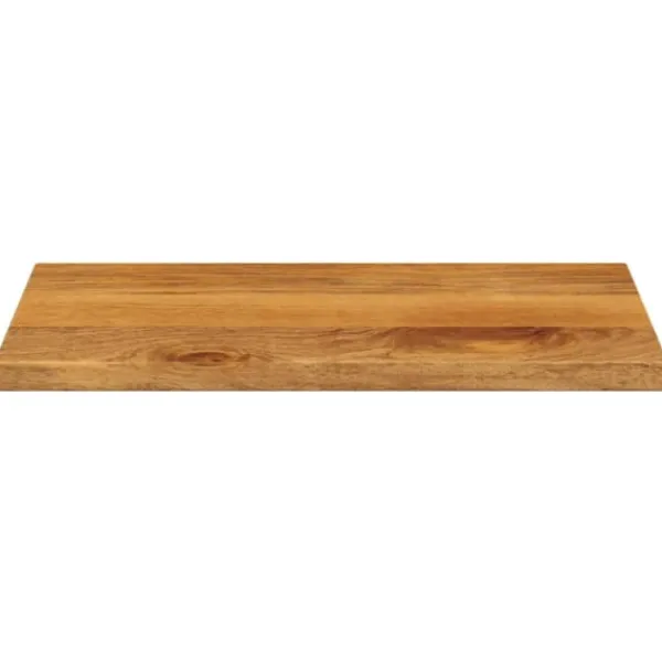 Bordplade i massivt mangotræ - Rektangulær | Størrelse: 60x30x3,8 cm Sale