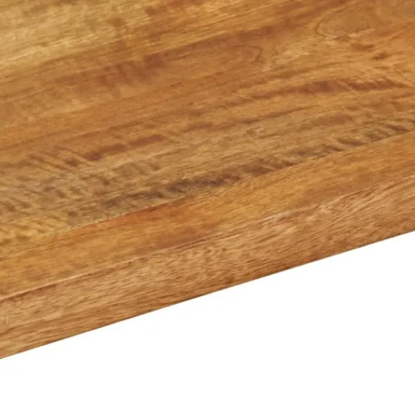 Bordplade i massivt mangotræ - Rektangulær | Størrelse: 60x30x3,8 cm Sale