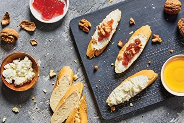 Yogurtmaskiner>Borner Cheesemaker & Multimaker med frisk låg, sigte salatskål serveringsskål, lav din egen flødeost hjemme grøn