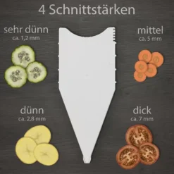 Borner V5 agurkeudstikker grundsæt V-udstikker grøntsagsudstikker kartoffelskiver rivejern tomatudstikker løgudstikker