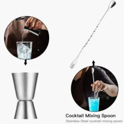 Boston 20-delt bartender sæt - Perfekt til hjemmebaren og professionelle cocktails Discount