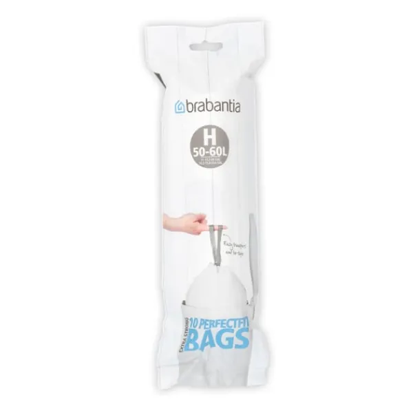 Skraldeposer>Brabantia PerfectFit affaldsposer H 50-60L 10 stk.