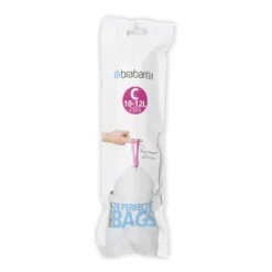 Skraldeposer>Brabantia PerfectFit Affaldsposer C 10-12L 20 Stk