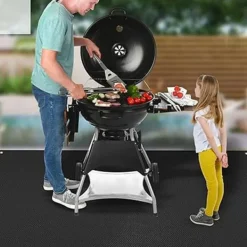 Brandsikker og varmebestandig grillmåtte - ekstra stor 80
