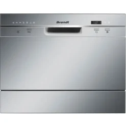 BRANDT DFC6519S fristående diskmaskin - 6 platsinställningar - Bredd 55 cm - Klass A + - 49dB - A + - Vit Sale