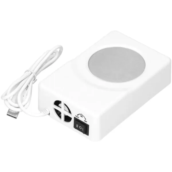 Kopvarmer>Bærbar USB-varme- og kølepude til hjemmet, kontoret og bilen