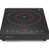 Bærbart induktionskomfur med touchpanel, 1 Black Line varmezone, dia. 22 cm 2000 B - Hendi 239391 Online