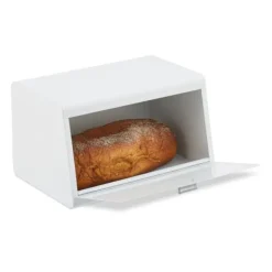 Brødkasser & Brødposer>Brødkasse, rustfrit stål, 20,5x34,5x23,5 cm