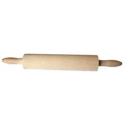 Brödkavel m stålaxel 25 x 6,5 cm Hot