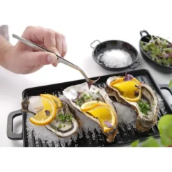 Udstyr Til Kagedekoration>Buet pincet til dekoration af mad, der drejer 305 mm Hendi 680056