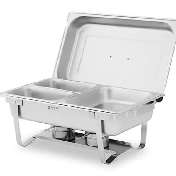 Tilbehør Til Madservering>Buffet bain-marie-varmer til pastabaserede retter med GN-beholdere 2 x 8l - sæt med 2 stk.