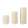 Buffet Stiger, Klar PVC Materiale, Robust og Elegant Design,hvid 40 60 80 Discount